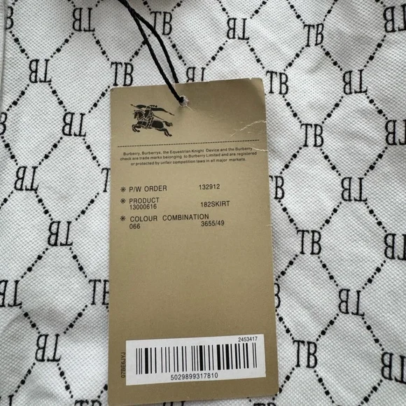 NWT Thomas Burberry Monogram Polo Shirt - Picture 6 of 12